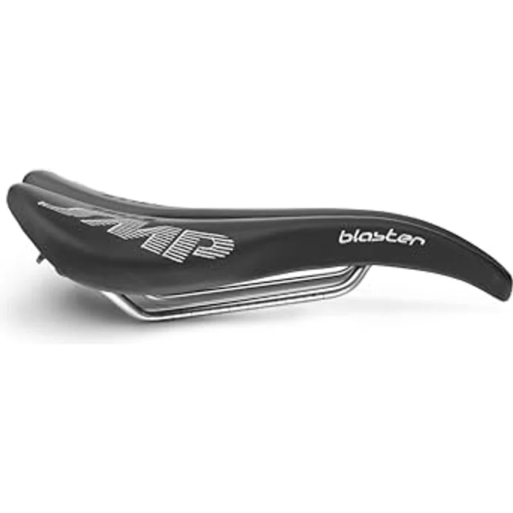 Selle Smp Blaster, Rennradsattel aus echtem Leder mit ergonomischem Design, 255g, für mittelbreite bis breite Becken – Bild 3