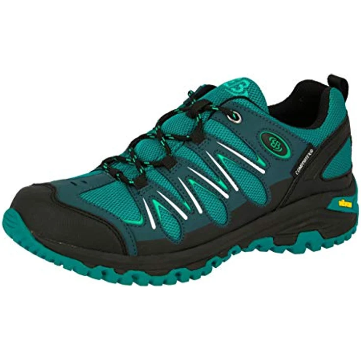 Brütting Damen Wanderschuhe Expedition, wasserdicht mit Comfortex-Klimamembran, Textilfutter und rutschfester Vibram-Außensohle, Gr. 41, Grün – Bild 1