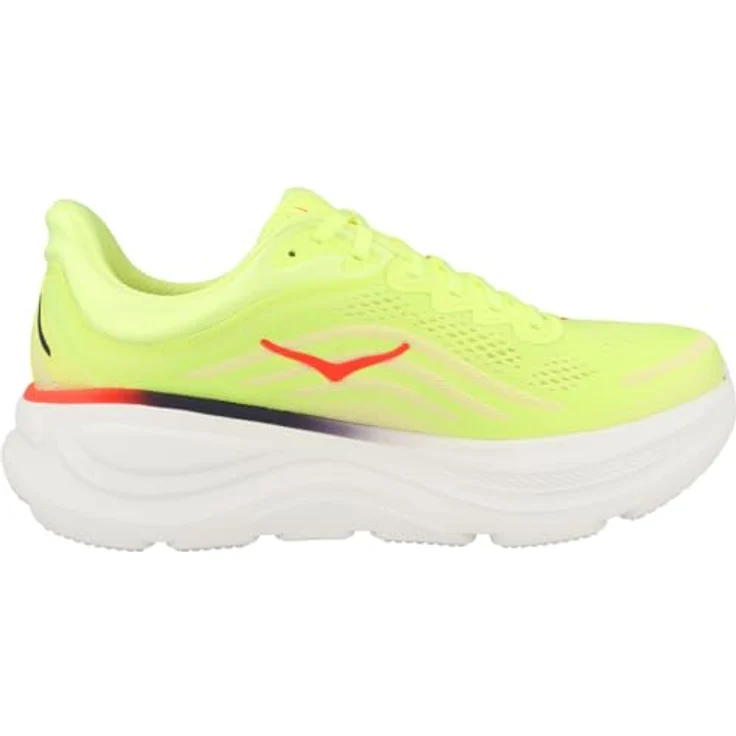 Hoka One One Bondi 9, Laufschuhe aus atmungsaktivem Mesh mit Meta-Rocker-Zwischensohle, grau – Bild 3