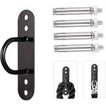 Luckynono Fitness-Tau-Halterung, Anker, Widerstandstrainer-, Wand- & Decken-Anker-Halterung, Aufhängegurt, Wandankerpunkt für Krafttraining-Systeme, Yoga, Schaukeln, Hängematten, Boxsack