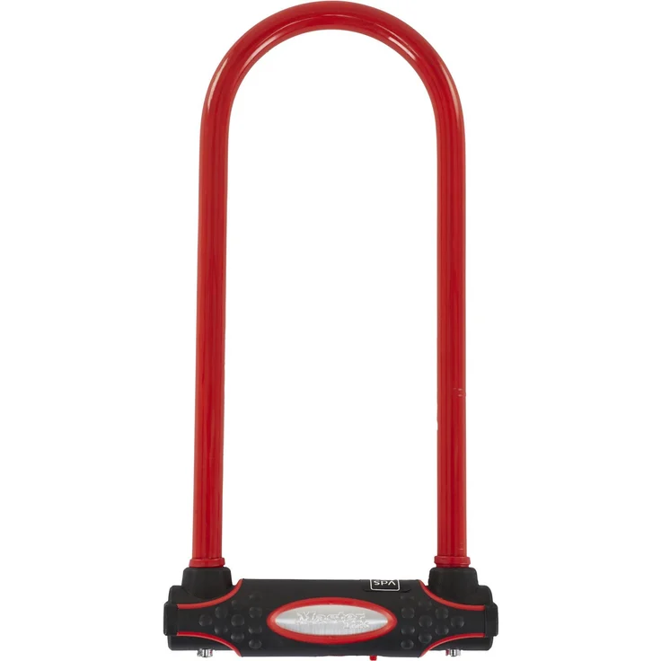 Master Lock U-Schloss, 28 cm, VDS-zertifiziert mit Staubschutzkappe und hoher Sicherheitsstufe 10