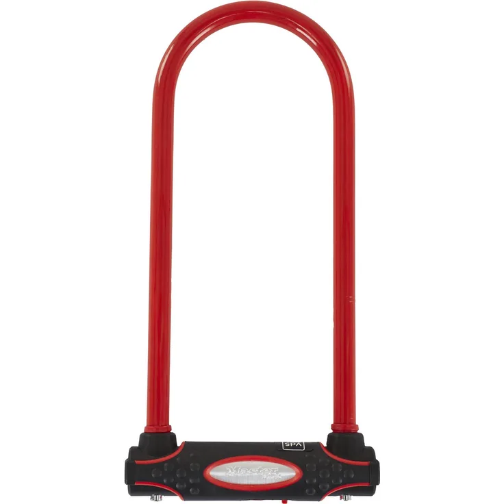 Master Lock U-Schloss, 28 cm, VDS-zertifiziert mit Staubschutzkappe und hoher Sicherheitsstufe 10