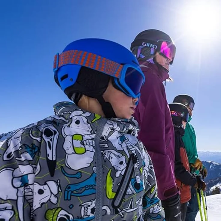 Giro Buster Goggle, Skibrille mit Expansion View Technologie und dreilagigem Gesichtsschaum – Bild 5