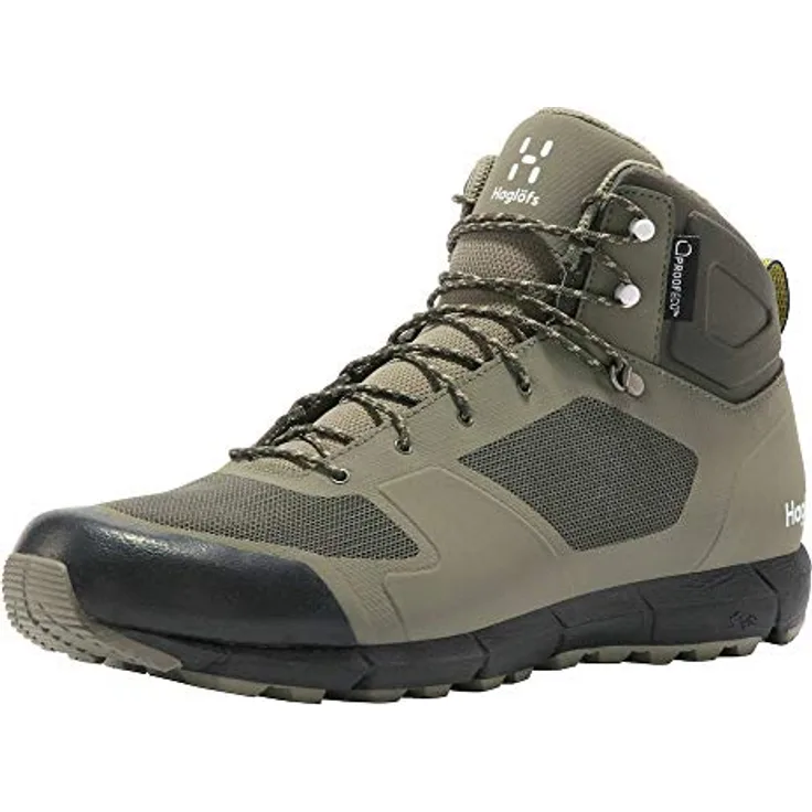 Haglöfs L.I.M Proof Mid Men Wanderschuhe, wasserfest, sage green/deep woods, Größe 9