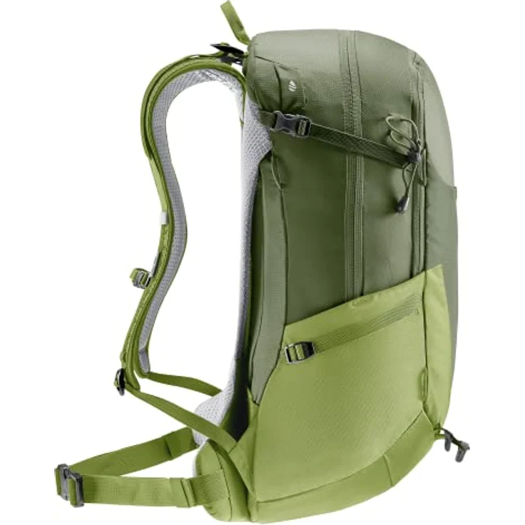 deuter Futura 23 Wanderrucksack, khaki-meadow, 23 L mit Aircomfort Netzrücken-System und abnehmbarer Regenhülle – Bild 3