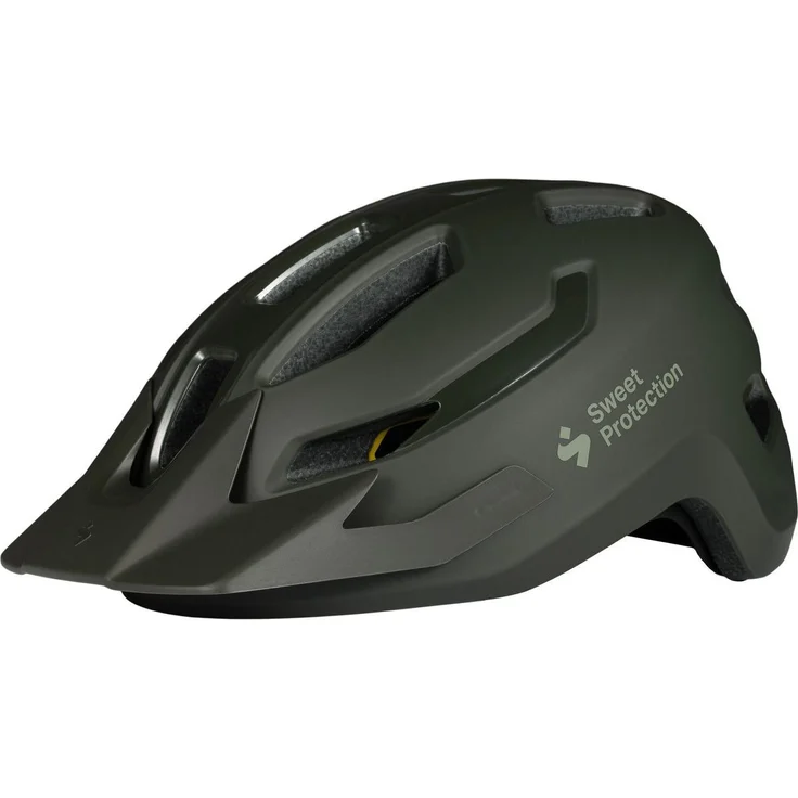 Sweet Protection Ripper Mips-Helm, Herren Fahrradhelm in Grün, 53-61 cm mit STACC-Ventilation und Occigrip-Anpassung