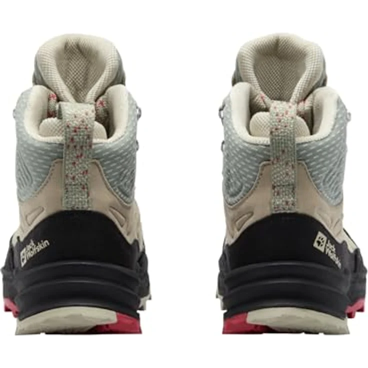 Jack Wolfskin Cyrox Texapore Mid, Damen Wanderschuhe, atmungsaktiv und wasserdicht, Grün, Größe 37.5 – Bild 4