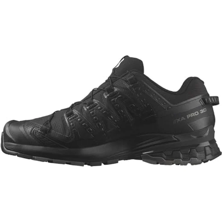 Salomon XA Pro 3D v9 Wide, Herren Laufschuhe, wasserdicht, schwarz, Größe 45 1/3 – Bild 4