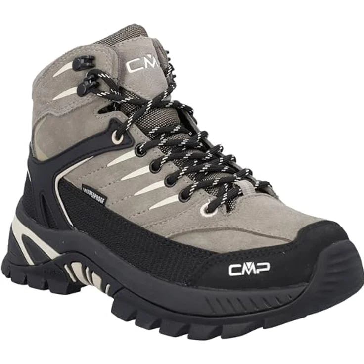 CMP Trekking / Outdoor Damen Schuh 40, knöchelhoch, atmungsaktiv und wasserdicht mit OrthoLite®-Innensohle, griffige FullOnGrip-Gummiaußensohle – Bild 7
