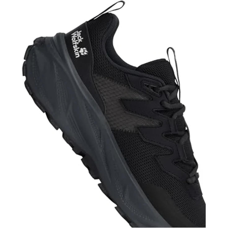 Jack Wolfskin PS Trail Low M Wanderschuh, Stabilitätsschuhe mit EVA-Zwischensohle und profilierten Gummi-Sohlen, Schwarz, Gr. 48.5 – Bild 5
