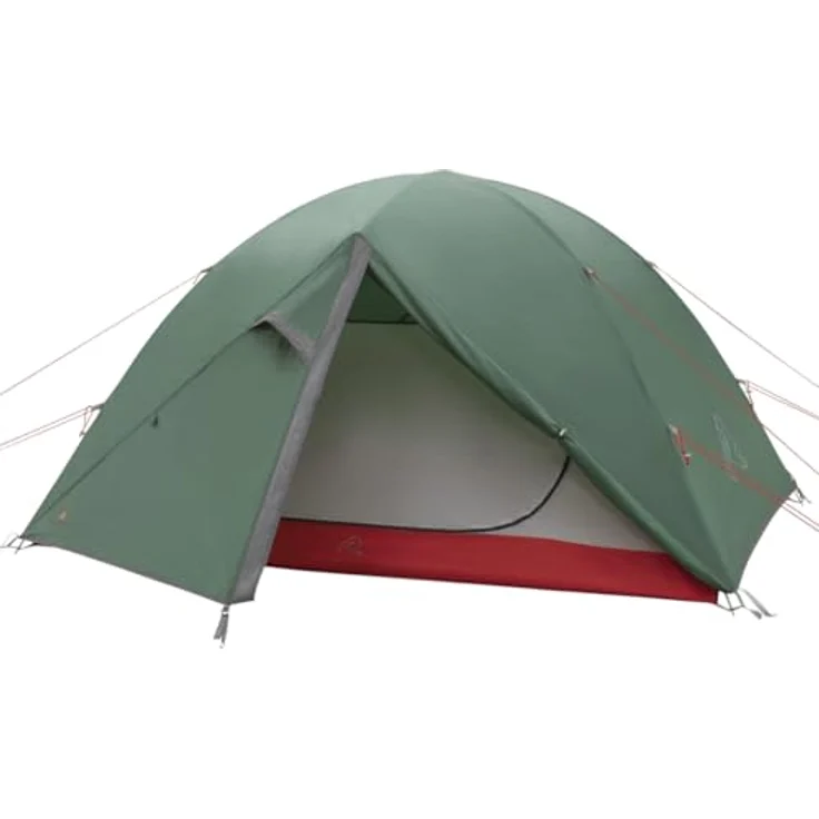 Robens Aster Pro Kuppelzelt, 3-Personen, 260x220cm, leichtes Aluminiumgestell, feuerfestes Polyester, grün – Bild 3