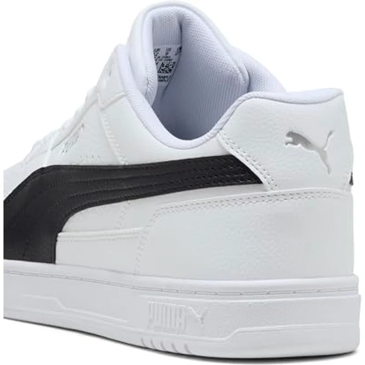 PUMA Caven III Unisex Sneakers, Retro-Hoops-Style, Weiß, mit SOFTFOAM+ Innensohle und recycelten Materialien – Bild 2