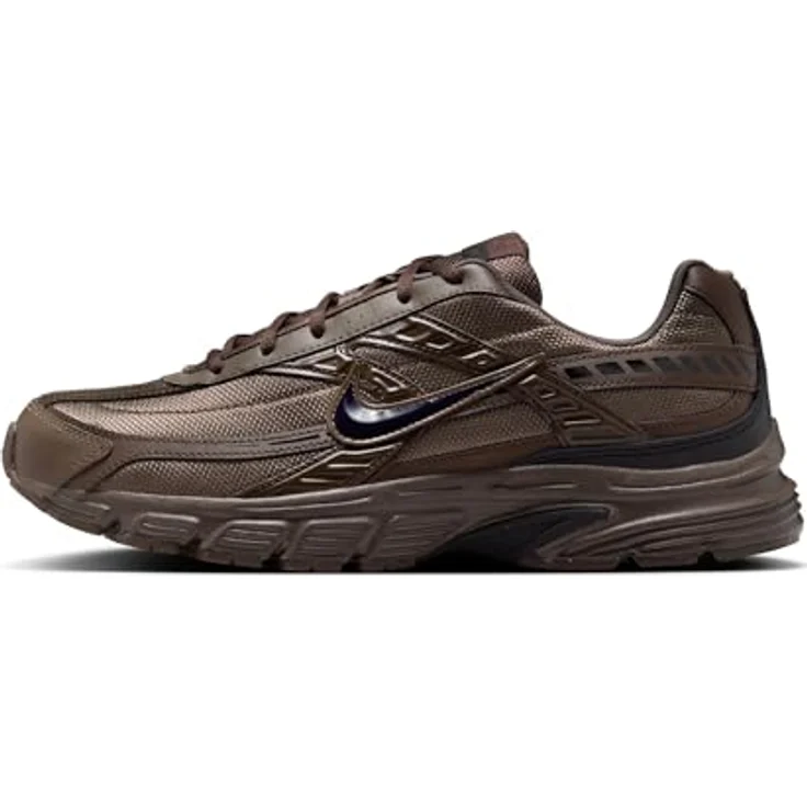 Nike Initiator Herren Laufschuhe, dämpfend und unterstützend, BAROQUE BROWN/IRONSTONE-BLACK, Schnürverschluss – Bild 1