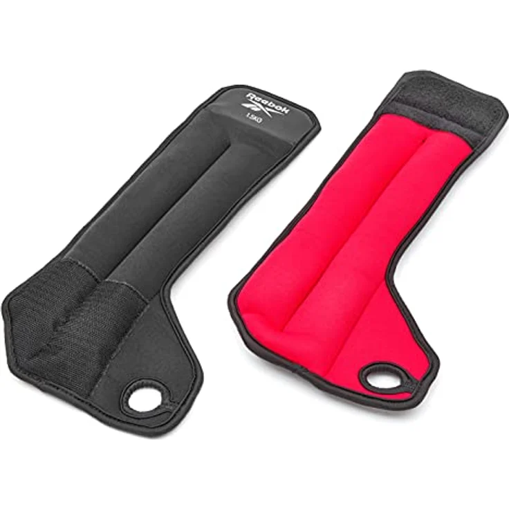 Reebok Unisex Handgelenk-gewichte - Handgelenk Gewichte 1Kg, Schwarz, 1 KG EU – Bild 3