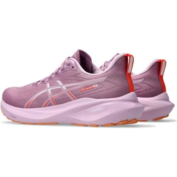 Asics GT-2000 13, Laufschuhe für Überpronation mit FF Blast Plus Foam-Technologie, Dämpfungssystem in Schwarz/Weiß, Größe 40.5 – Bild 6