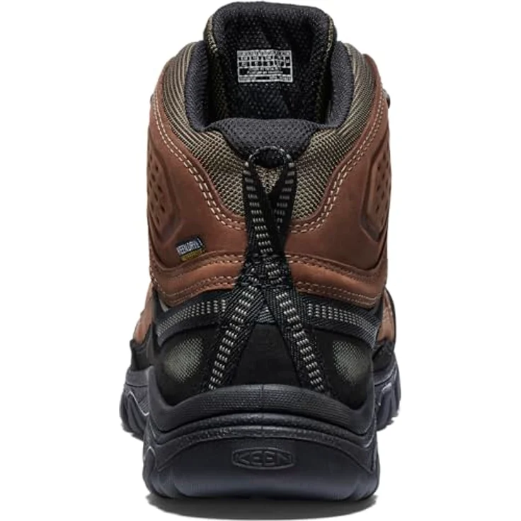 Keen TARGHEE IV MID WP, wasserdichter Wanderschuh für Herren mit knöchelhohem Schaft und profilierten Gummi-Sohlen – Bild 7