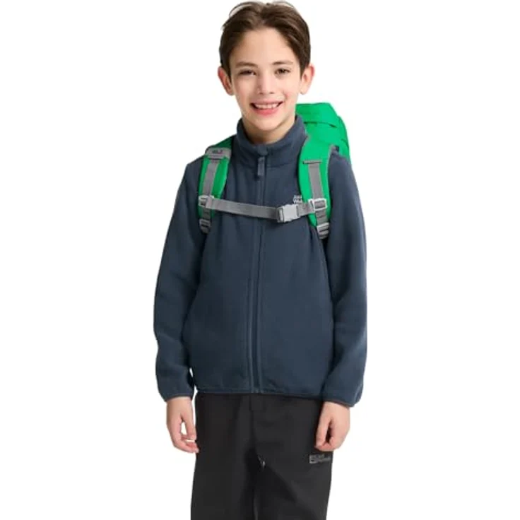 Jack Wolfskin Kids Explorer Wanderrucksack, 42 cm, mystic green, 100% Polyester, 23 x 22 x 42 cm – Bild 3