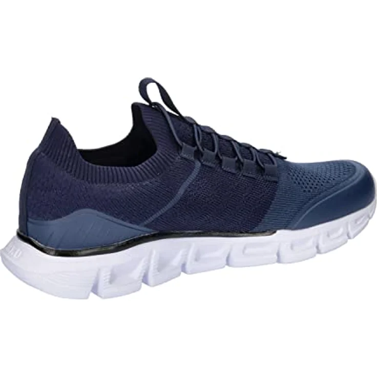 JAKO Unisex Sneaker Premium Knit, Laufschuhe mit ShockAbsorb EVA-Zwischensohle, atmungsaktivem AirFlow Mesh und Ortholite-Einlagen, marine/darkblue, Größe 46 – Bild 7