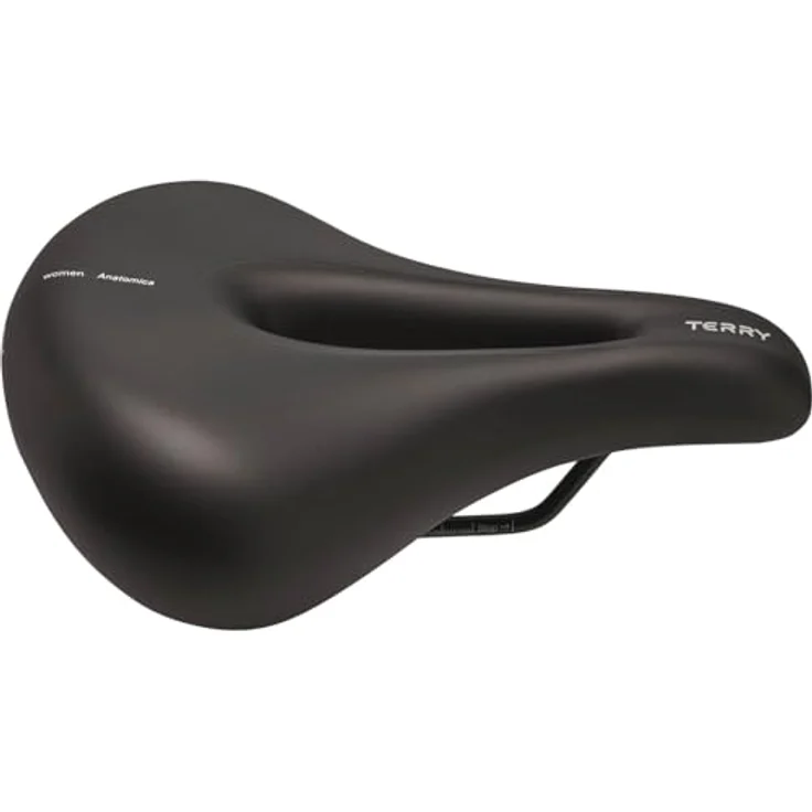 Terry Anatomica, Velosattel für City-Fahrräder mit 3-Zonen-Komfortprinzip, schwarz – Bild 2