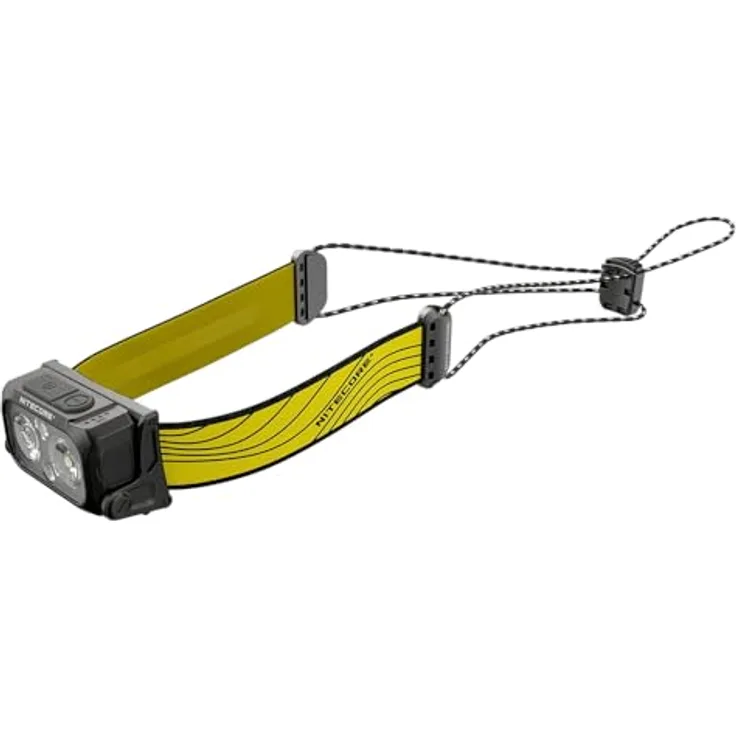 Nitecore NU25-400, Ultraleichte Stirnlampe mit 400 Lumen, Rotlicht, Spot- und Flutlicht, USB-C, wasserdicht