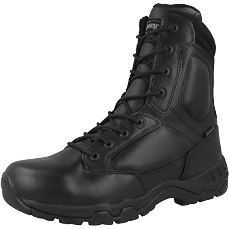 Magnum Viper Pro 8.0, Wasserdichter Leder Stiefel für Herren, schwarz, EN ISO 20347 zertifiziert, mit hohem Grip und atmungsaktiver Sohle – Bild 4