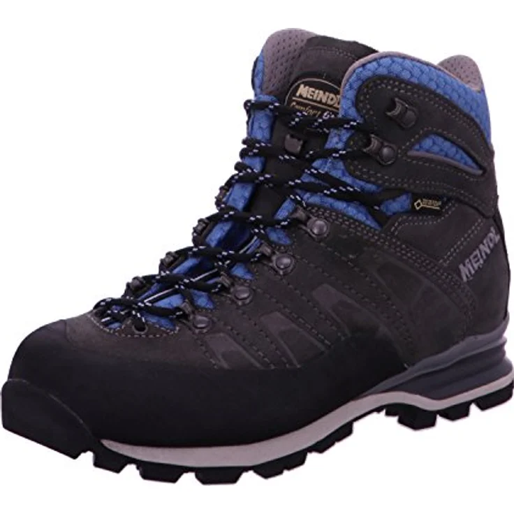 Meindl Antelao Lady GTX, Damen Velourleder-Mesh Outdoorschuhe, wasserdicht, atmungsaktiv, anthrazit blau, Gore-Tex, ComfortFit® System – Bild 1