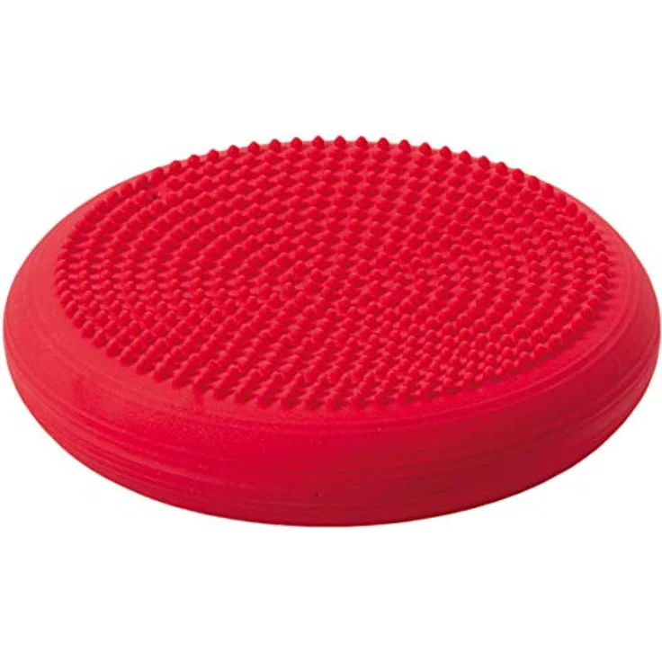 TOGU Dynair Ballkissen Senso, Gleichgewichtskissen für rückengerechtes Sitzen, rot, 36 cm, Made in Germany – Bild 1