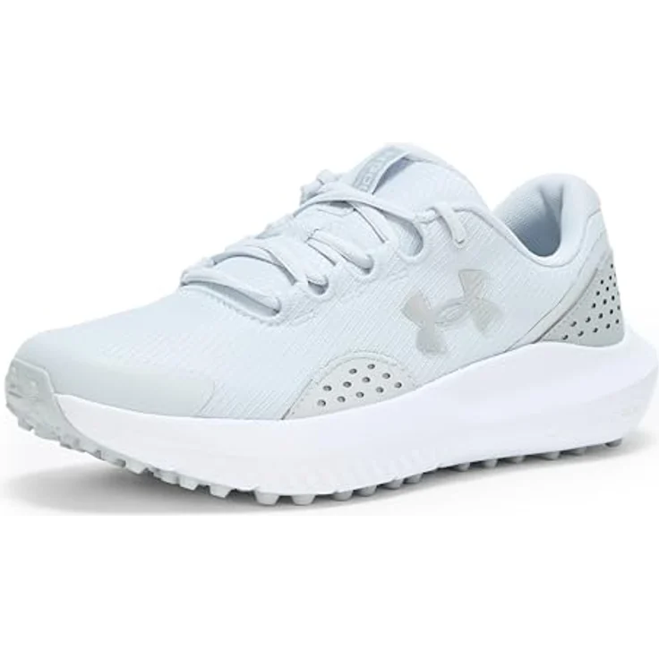 Under Armour UA Surge Golf Golfschuhe, wasserabweisend mit Charged Cushioning®, grau, Größe 44 EU – Bild 1
