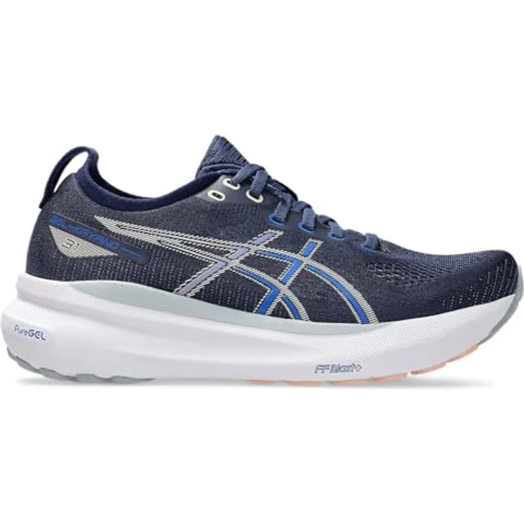 ASICS Performance Gel-Kayano 31, Damen Laufschuhe mit 4D GUIDANCE SYSTEM und FF BLAST PLUS ECO Dämpfung, Blau, Größe 37.5 – Bild 1