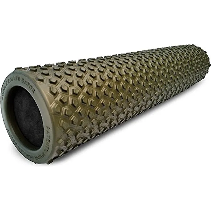 RumbleRoller Gator – 22 Schaumstoffroller für Cross-Friction-Massage, optimiert für intensive Kompression und schnelle Muskelerholung