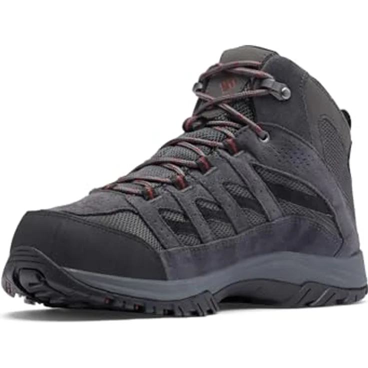 Columbia Sportswear Crestwood Mid BM0652089, wasserdichte Herren-Wanderschuhe mit Omni-TECHâ„¢ Konstruktion und TECHLITEâ„¢ Zwischensohle, grau – Bild 4
