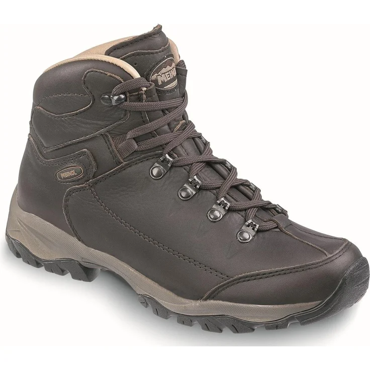 Meindl Ohio 3 Lady, Damen Wander Trekkingstiefel aus hochwertigem Anilinleder, Größe 37 1/2 EU