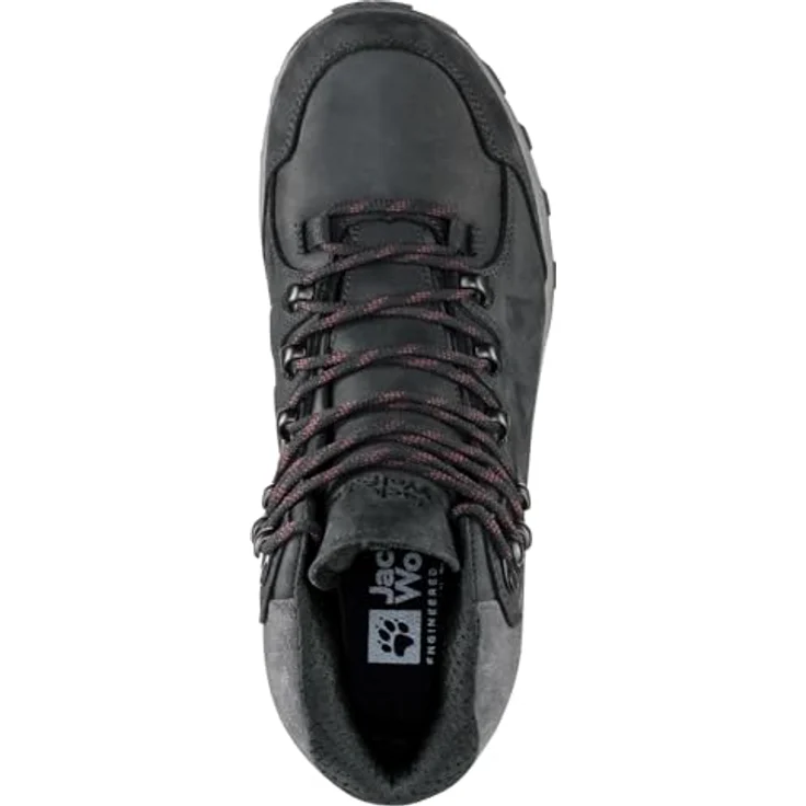 Jack Wolfskin Refugio Prime Texapore Mid W, Damen Wanderschuhe, wasserdicht und atmungsaktiv, Schwarz, Größe 41 – Bild 6