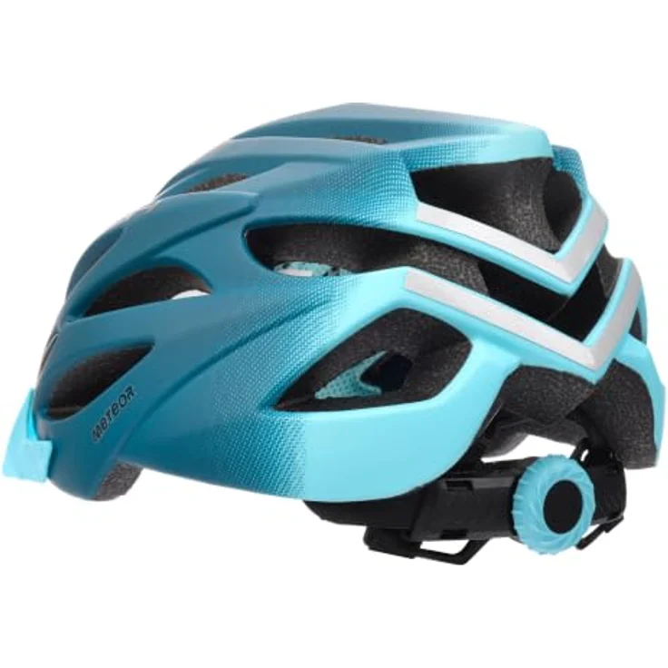 meteor® Marven Fahrradhelm, Kinder-Helm mit LUFTDURCHLASS-System, Fliegennetz und hygienischem Innenleben, für Jungen und Mädchen, ideal für MTB, Downhill, BMX und Skaten – Bild 4