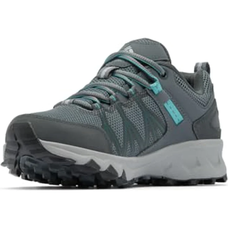 Columbia PEAKFREAK™ II OUTDRY™ Damen Wanderschuhe, wasserdicht mit griffiger Außensohle, Grau (37) – Bild 4