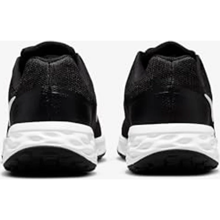 Nike Revolution 6 Running, Herren Laufschuhe für Roadrunning, atmungsaktives Mesh-Obermaterial, Gummisohle, reguläre Passform, leichtgewichtige Konstruktion, Schwarz, Größe 42 – Bild 7