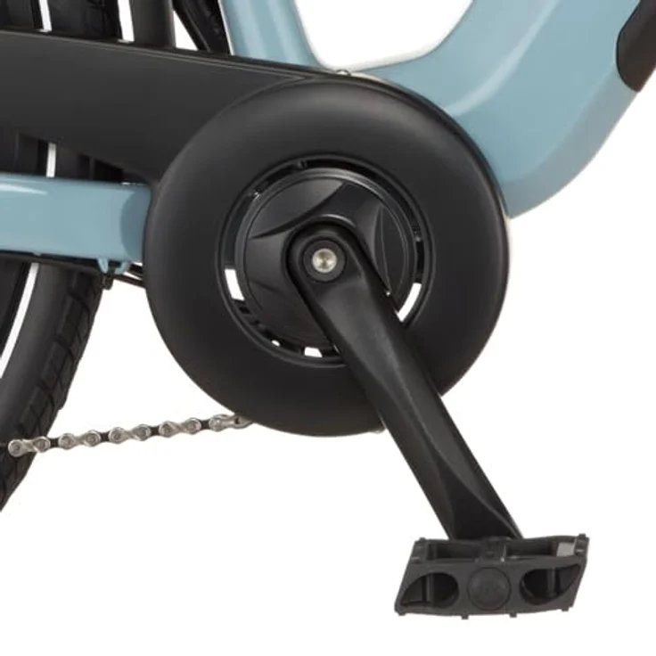 FISCHER E-Bike Trekking MOVE 01 T, Trapezrahmen 50 cm, 474 Wh Akku, Heckmotor, 8-Gang Kettenschaltung, blau glänzend – Bild 9