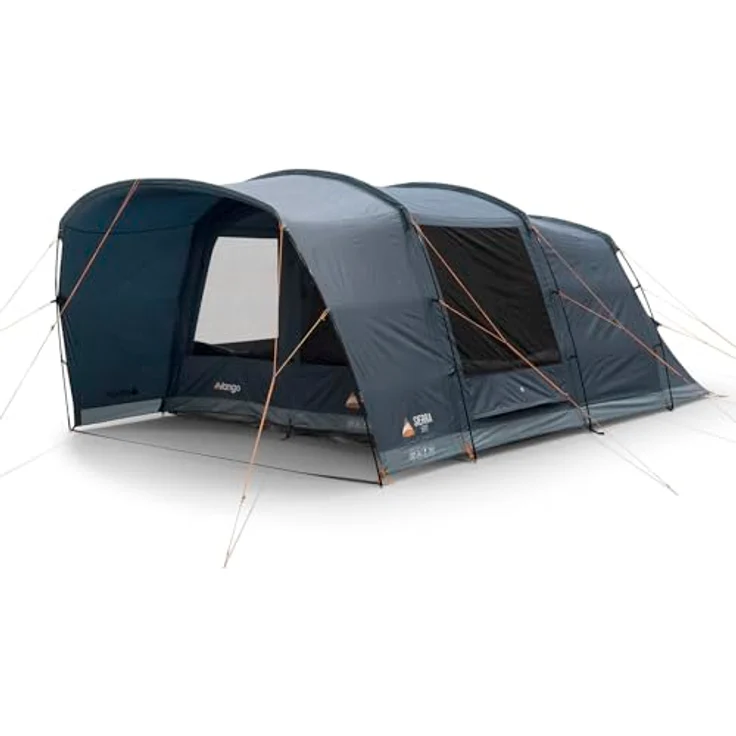 Vango Sierra 500, Familienzelt für 5 Personen mit großem Vorraum, 1,95 m Stehhöhe, optimierte Ventilation und 4000 mm Wassersäule – Bild 5