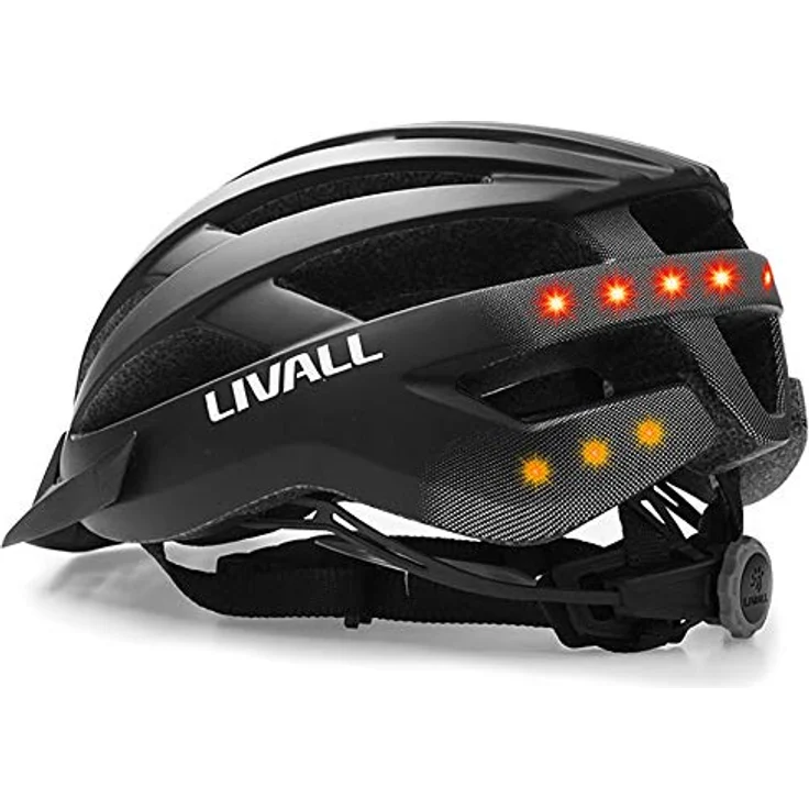 Livall Fahrradhelm MT1, schwarz, L 58-62 – Bild 4