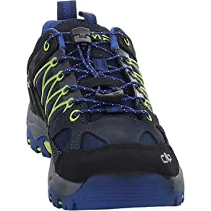 CMP Kids Rigel Low, Flache Multifunktions-Trekking Sportschuhe in Blau mit Schnellschnürsystem und stark profilierter Außensohle, Schuhgröße 36 EU – Bild 5