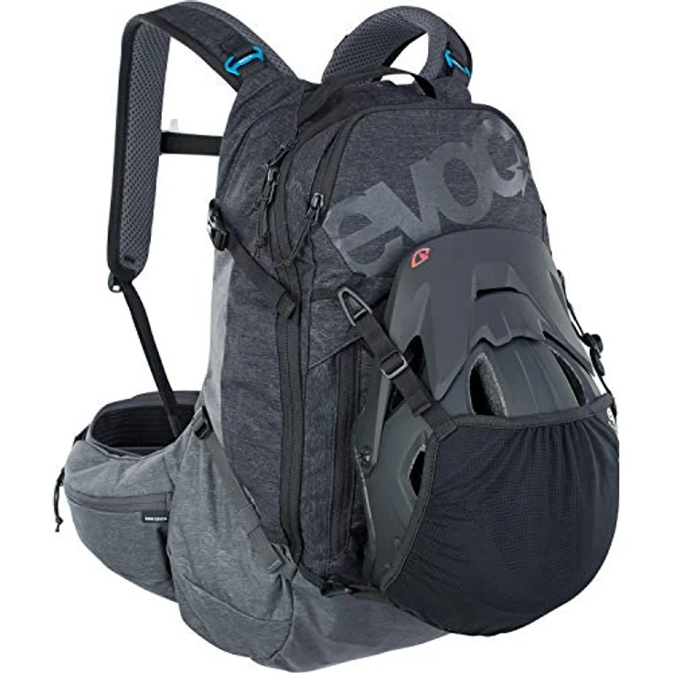 Evoc Trail Pro 26 L - Rucksack - Schwarz/Grau S/M – Bild 9