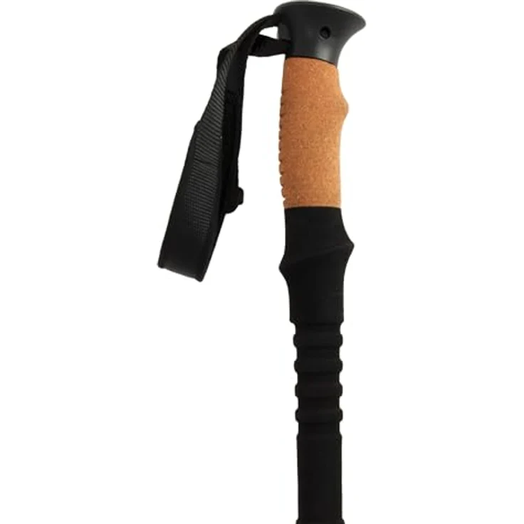 Origin Outdoors Twist-Lock Trekkingstöcke, Mehrfarbig, mit ergonomischen Griffen und austauschbaren Tellern für unterschiedliches Gelände – Bild 4