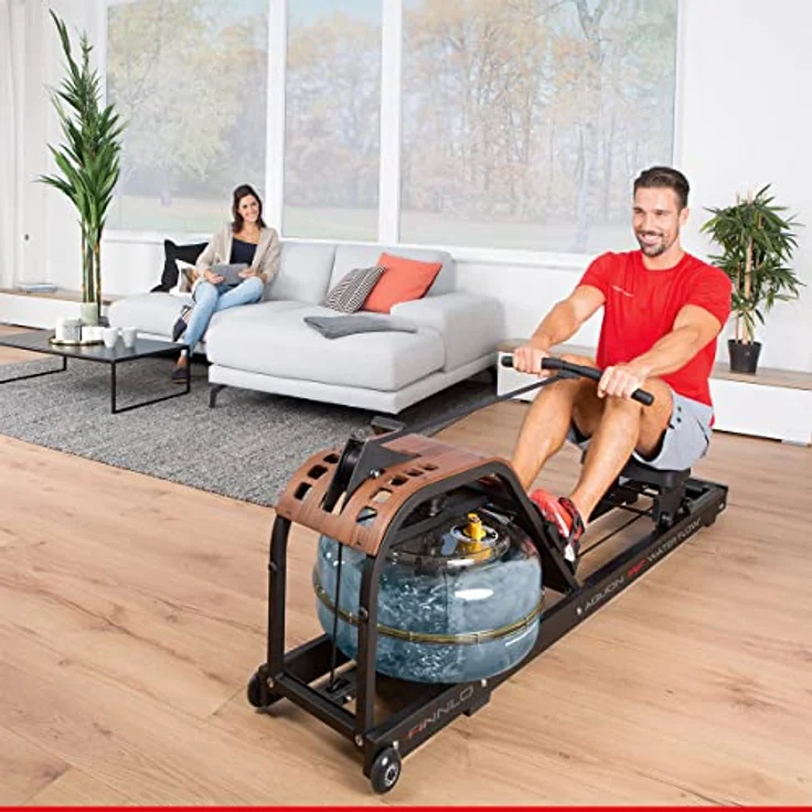 HAMMER Finnlo Rudergerät Aquon Waterflow – Bild 2