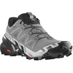 Salomon Speedcross 6 Trail Schuhe Herren, Laufschuhe für weiche und nasse Untergründe, robustes Mesh-Obermaterial, Schnellschnürung, OrthoLite Einlegesohle