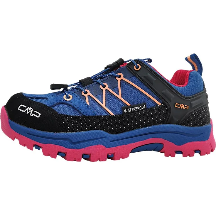 CMP Sportschuhe Kinder Mädchen Halbschuhe, Outdoorschuhe in Blau mit Schnellschnürsystem, Größe 39 EU – Bild 1