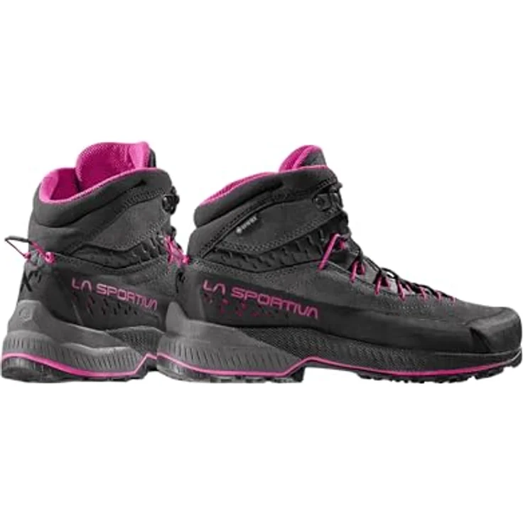 La Sportiva TX4 Evo Mid Woman GTX, Wanderschuhe für Damen, knöchelhoch, wasserdicht, Carbon/Springtime, Gr. 39.5 – Bild 5