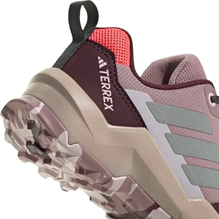 adidas TERREX AX4R K, Kinder Wanderschuhe mit dämpfender Zwischensohle und griffiger Traxion Außensohle, schwarz – Bild 7
