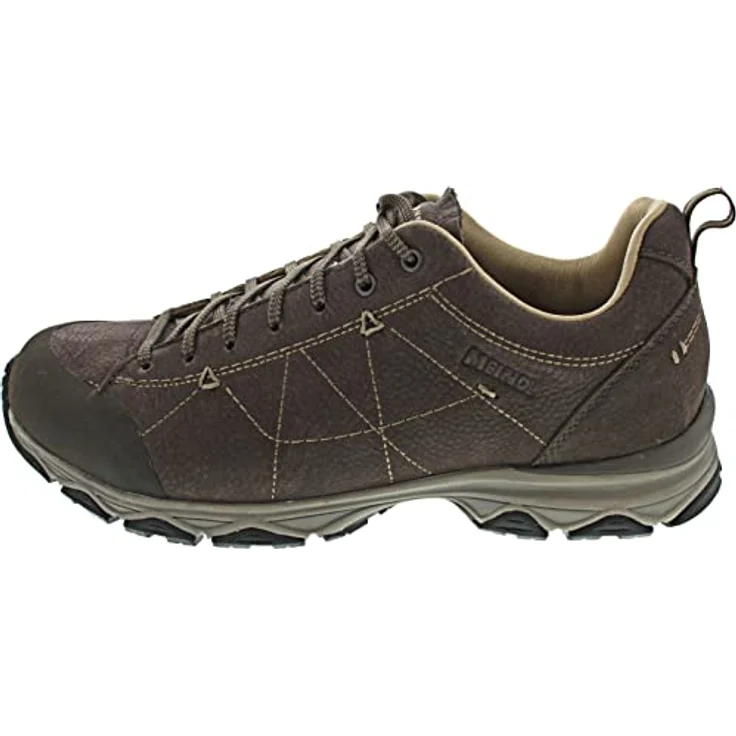 Meindl Matera, Herren Wanderschuhe aus weichem Oberleder, braun, Größe 43 – Bild 1
