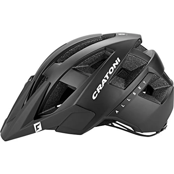 Cratoni Helm AllSet MTB Gr. S/M 54-58cm schwarz matt – Bild 4