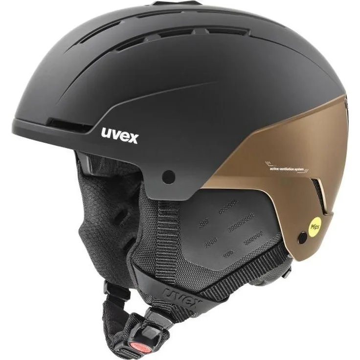 Uvex Sports Stance Mips, Skihelm für Kopfgrößen 51 - 55 cm, sportlicher Hartschalenhelm mit optimalem Belüftungsmanagement